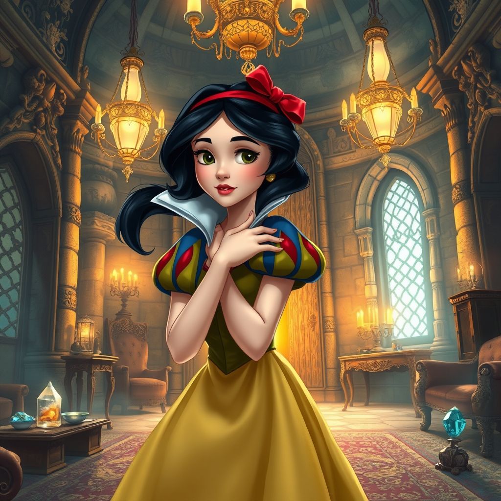 สโนว์ไวท์: การค้นพบที่ไม่คาดฝันในปราสาท